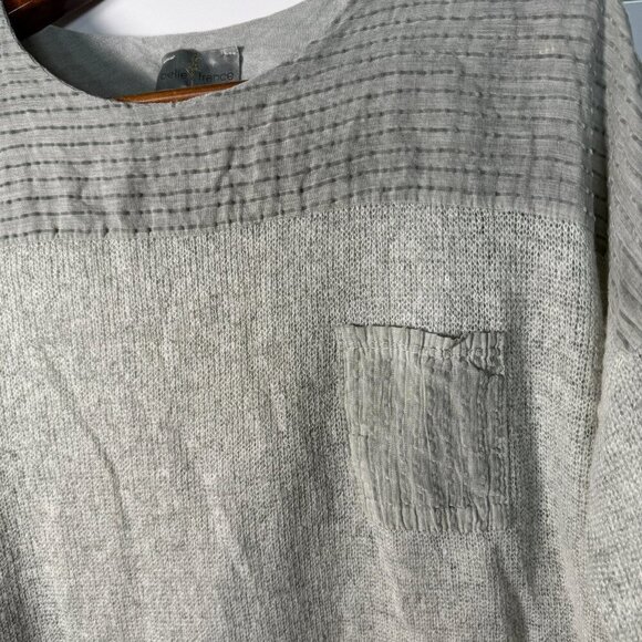 Belle France Lagenlook Sweater Small Mohair bend- Liner - Picture 7 of 10